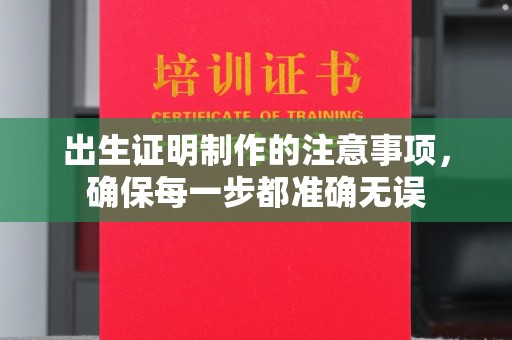 沈河出生证明制作的注意事项，确保每一步都准确无误
