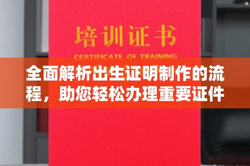 沈河全面解析出生证明制作的流程，助您轻松办理重要证件