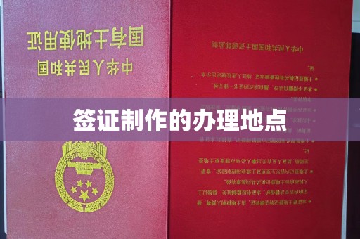 沈河签证制作的办理地点