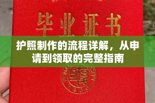 沈河护照制作的流程详解，从申请到领取的完整指南