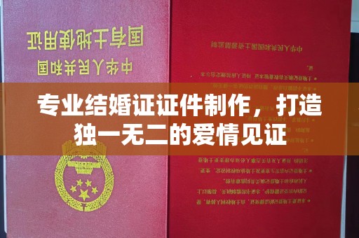沈河专业结婚证证件制作，打造独一无二的爱情见证
