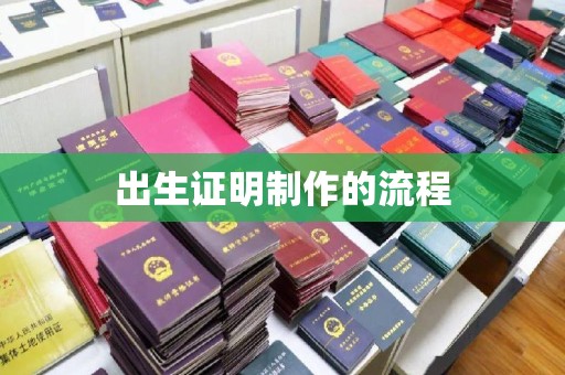 沈河出生证明制作的流程