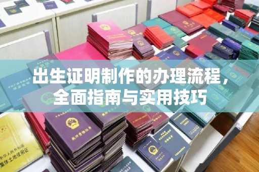 沈河出生证明制作的办理流程，全面指南与实用技巧