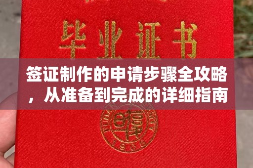 沈河签证制作的申请步骤全攻略，从准备到完成的详细指南