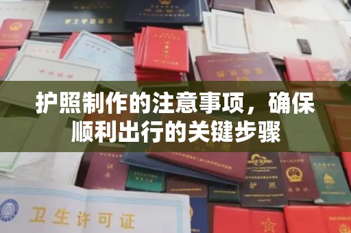 沈河护照制作的注意事项，确保顺利出行的关键步骤