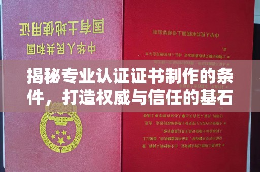 沈河揭秘专业认证证书制作的条件，打造权威与信任的基石