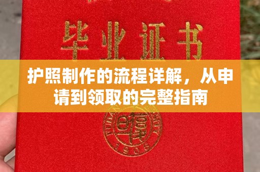 沈河护照制作的流程详解，从申请到领取的完整指南